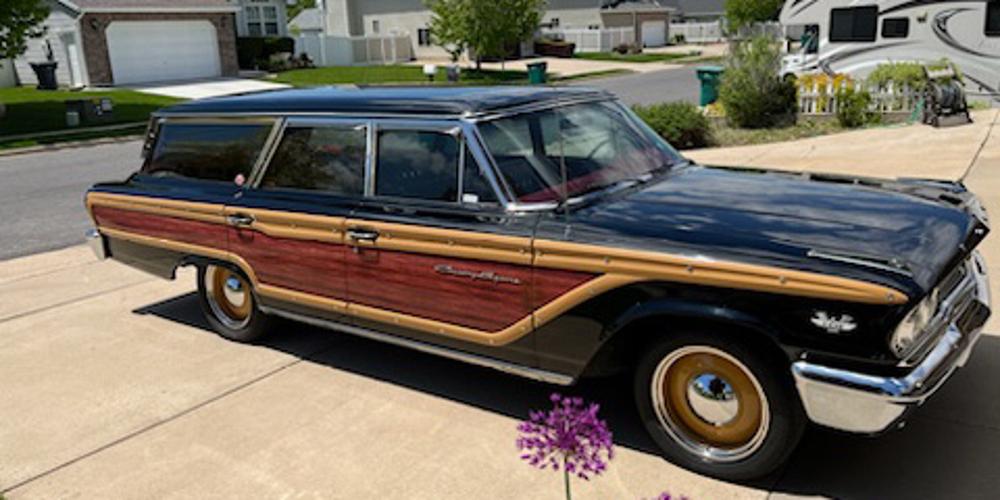Ford Country Squire with U.S. Wheel Smoothie (Series 51) Extended Sizing